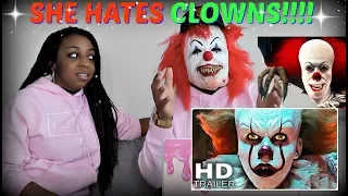 IT - Official Trailer 1 REACTION!!!!