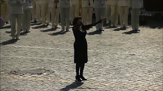 СПАССКАЯ БАШНЯ 2018. МИРЕЙ МАТЬЕ ВЫСТУПАЕТ НА КРАСНОЙ ПЛОЩАДИ. MIREILLE MATHIEU SINGS ON RED SQUARE