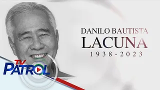 Dating Manila Vice Mayor Danilo Lacuna pumanaw na sa edad na 85 | TV Patrol