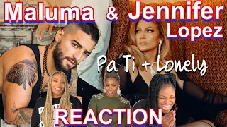 Jennifer Lopez & Maluma - Pa Ti + Lonely (Official video) | UK Reaction 🇬🇧