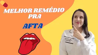 COMO CURAR AFTA RÁPIDO? Confira aqui!