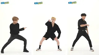 [Comparison Dance] 스트레이키즈 (Stray Kids) 소리꾼 Thunderous on Weekly Idol | 3racha (방찬, 창빈, 한)