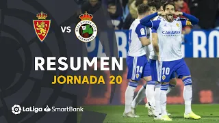 Highlights Real Zaragoza vs Real Racing Club (2-0)