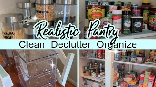 REALISTIC PANTRY MAKEOVER / CLEANING, ORGANIZING, DECLUTTERING MY PANTRY