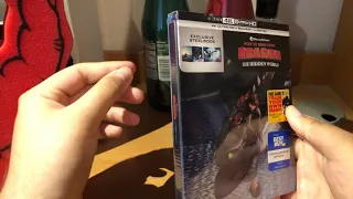 How to train your Dragon: The Hidden World 4K Steelbook unboxing!