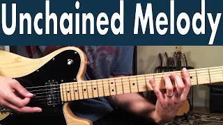 Unchained Melody Guitar Lesson + Tutorial | Righteous Brothers