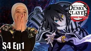 Let the training arc begin! | Demon Slayer: Kimetsu No Yaiba Season 4 Episode 1 Reaction