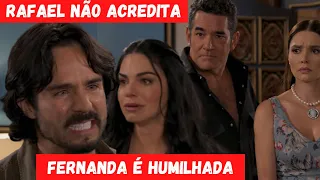 A DESALMADA - Rafael não acredita que Otávio abusou de Fernanda e a HUMILHA,Fernanda socorre Isabela