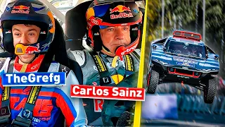 ME SUBO EN UN COCHE CON CARLOS SAINZ (PILOTO PROFESIONAL) - TheGrefg