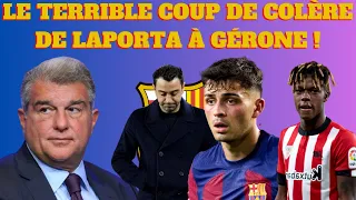 BARÇA : LE TERRIBLE COUP DE COLÈRE DE LAPORTA À GÉRONE ! XAVI ''NOUS AVONS ÉTÉ SUPÉRIEURS AU REAL !