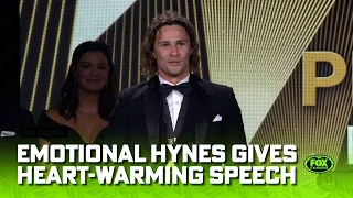 Hynes claims maiden Dally M and shines in beautiful acceptance speech I Dally M I Fox League