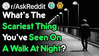 What's The Scariest Thing You've Seen On A Walk At Night? (r/AskReddit)