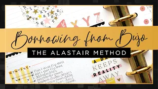 How to Increase Efficiency in Your Planner using the Alastair Method :: Borrowing from Bujo