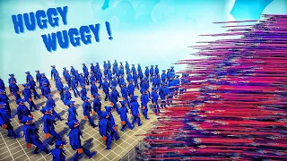 100x HUGGY WUGGY vs EVERY GOD - Totally Accurate Battle Simulator TABS