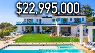 Inside a $23,000,000 Beverly Hills Mansion with the Perfect Basement