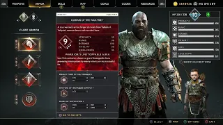 My God of War Build: MAX STATS