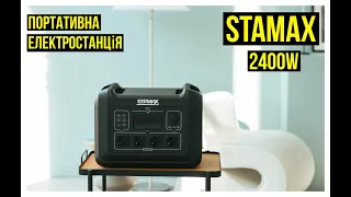 Портативна електростанція STAMAX 2400W