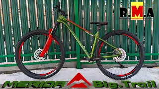 каПУШКАгон от MERIDA - Big.Trail TFS в цвете MATT GREEN (model: 2021) 🚵👍😎