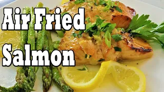 Salmon and Asparagus in the Power Air Fryer Oven