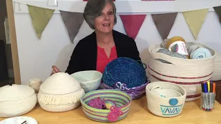 HOW TO - EMBELLISH ROPE BOWLS - 6 DIFFERENT WAYS!