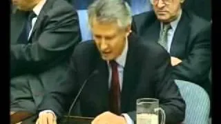 Dominique de Villepin à l'ONU - Discours lors de la crise irakienne