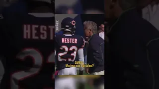 Never forget when Devin Hester asked Pete Carroll why he didn’t get an offer from USC 😂 (via NFL)