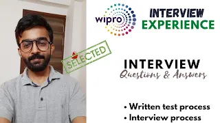 Wipro Interview experience | Wipro Elite NLTH 2022 | Interview Questions & Answers | Wipro NLTH 2022