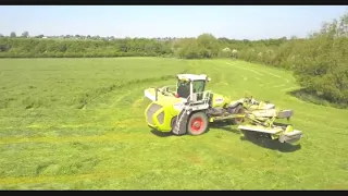 Claas Cougar, 25 acres in 30 mins