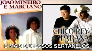 CHICO REY E PARANÁ  JOÃO MINEIRO E MARCIANO E MAIS SUCESSOS SERTANEJO 2