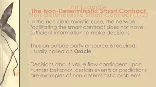 A Brief Introduction to Smart Contracts