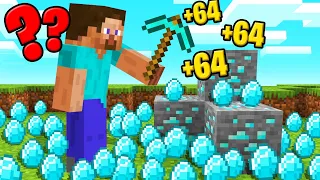 MINECRAFT But ALL DROPS MULTIPLY!