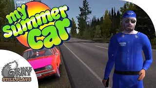 Police Encounters, How To Pass a Finnish Breathalyzer Test - My Summer Car Gameplay Highlights Ep 13