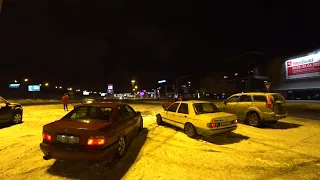 DRIFT в конце марта 2022 на парковке Crocus CityDRIFT Hall