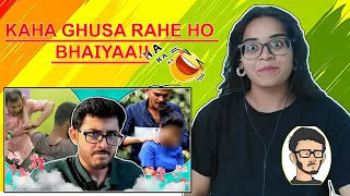 MASSAGE PARADISE REACTION | CarryMinati || Neha M.