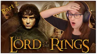 Lord of the Rings: Fellowship of the Ring - FIRST TIME WATCHING - Movie Reaction (extended)! part 2