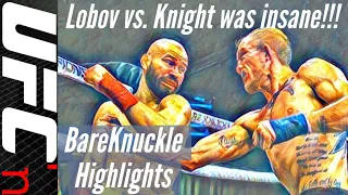 Artem Lobov vs Jason Knight Was INSANE! BareKnuckle FC 5 Full Fight Highlights & Review