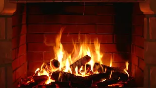 🔥 FEU CHEMINEE ( 5 HEURES) Vidéo relaxante sur le feu et sons de cheminée crépitants