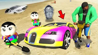 GTA 5 : I Found SECRET BURIED SUPER CAR in GTA 5 (PART 3) ! (GTA 5 Mods)