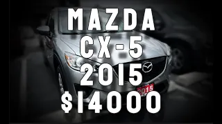 Отчёт для клиента MAZDA CX-5 2015 за $14000. Автоподбор Канада, Онтарио, Торонто.