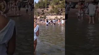 Marmaris - Kizkumu People Walking On The Sea