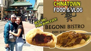 Eating Dim Sum in Chinatown, San Francisco & Exploring | BEST BBQ BUNS EVER