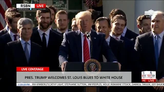 President Trump Welcomes the 2019 Stanley Cup Champions, the St. Louis Blues