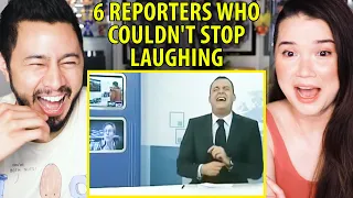 6 REPORTERS WHO COULDN'T STOP LAUGHING ON LIVE TV! | Funny Reaction!