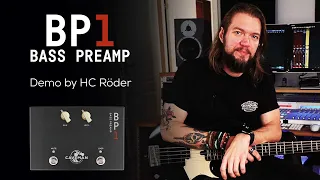 Demonstration of the BP1 bass Preamp by HC Röder