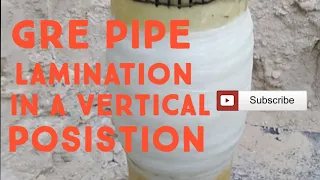 GRE.pipe butjoint lamination