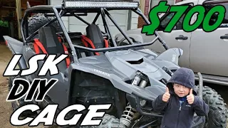 YXZ1000R Weld it Yourself LSK Cage Install | 2019 YXZ1000r WIY Radius Roll Cage | Similar to CAGEWRX