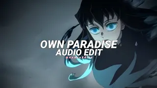 own paradise (tiktok version) - lxaes [edit audio]