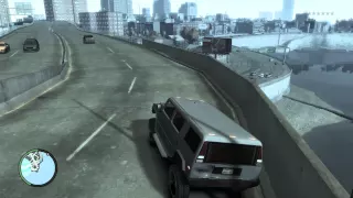 Прохождение игры Grand Theft Auto IV. Угон машин для Брюси. Машина 8. Патриот.