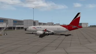 Landing at Dublin Airport (EIDW) / X-Plane 10 / A-320 [HD]