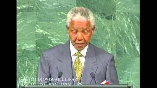 Nelson Mandela on the Apartheid Convention - 1994